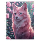 Fancious Feline Notebook Notizblock (Vorderseite)