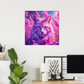 Fancious Feline Poster | Zuhause und Geschenke (Heimbüro)