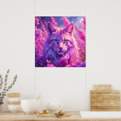 Fancious Feline Poster | Zuhause und Geschenke (Küche)