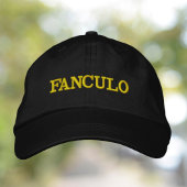 Fanculo bestickte Cap Baseballkappe