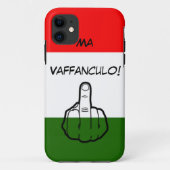 Fanculo Te! Case-Mate iPhone Hülle (Rückseite)