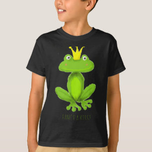 Fancy A Kiss Froschprinz Cartoon Valentinstag T T-Shirt