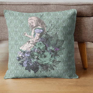 Fancy Alice Wonderland Aqua Tönung Kissen