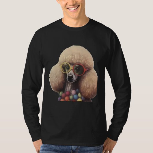 Fancy and Fabulous Poodle T-Shirt (Vorderseite)
