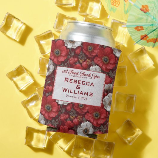 Fancy Anemones Petal Summer Wedding Dosenkühler (In Situ Sommer)