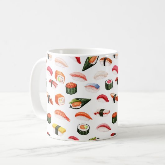 Fancy Asian Sushi Mug Kaffeetasse (Vorderseite Links)