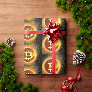 fancy Bitcoin Only Geschenkpapier