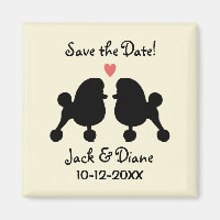 Fancy Black Toy Poodles Hochzeit Termin vormerken
