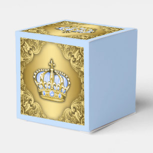 Fancy Blue und Gold Prince Geschenkschachtel