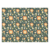 Fancy Boho Blumen Tischdecke (Vorderseite (Horizontal))