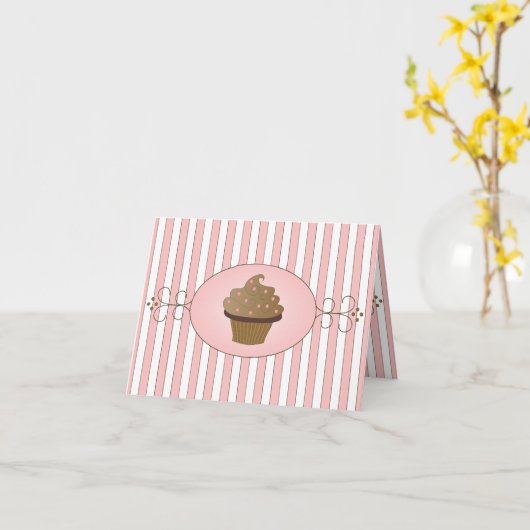 Fancy Cake Karte (Gelbe Blume)