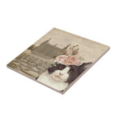 Fancy Cat & Das Schloss Fliese (Seite)