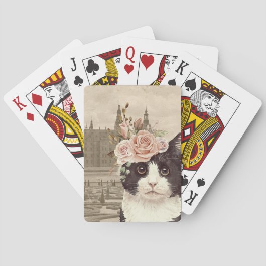 Fancy Cat & Das Schloss Spielkarten (Rückseite)