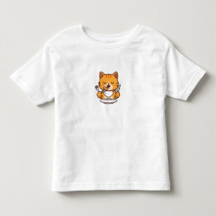 Fancy Cat Dining - T-Shirt