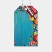 Fancy Christmas Personalized Childs Geschenkanhänger (Rückseite)