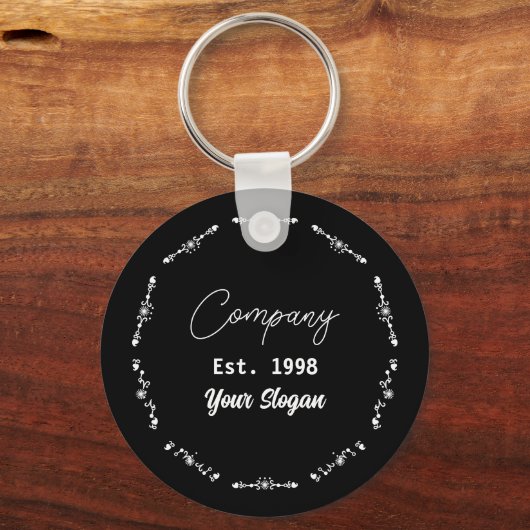 Fancy Company Name Schlüsselanhänger (Rückseite)