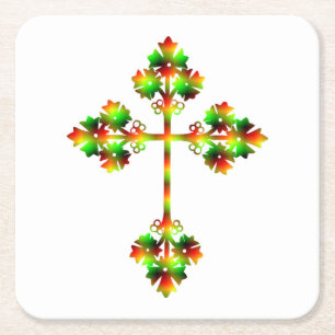 FANCY CROSS RECHTECKIGER PAPPUNTERSETZER