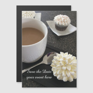 Fancy Cupcakes Event Termin vormerken Magneteinladung