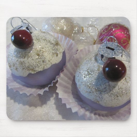 Fancy Designer Cupcakes Mousepad (Vorne)