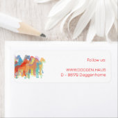 Fancy Deutsche Doggen Label (Insitu)