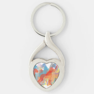 Fancy Deutsche Doggen Schlüsselanhänger