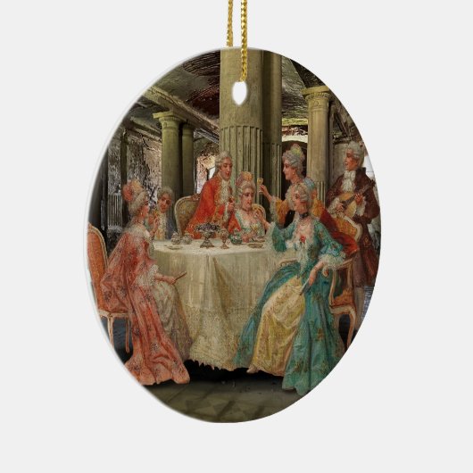 Fancy Feast Keramik Ornament (Rechts)