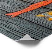 Fancy fish poster (Ecke)