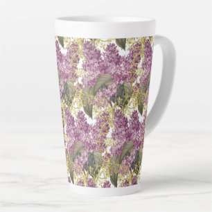 Fancy Flieder Lila Blume Milchtasse