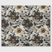 Fancy Florals Geschenkpapier (Flach)
