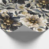 Fancy Florals Geschenkpapier (Ecke)
