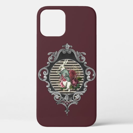 Fancy Frame Weißes Kaninchen Collage Case-Mate iPhone Hülle (Rückseite)