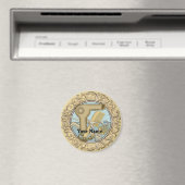 Fancy-Friseurin-Magnet Magnet (In Situ (Geschirrspüler))