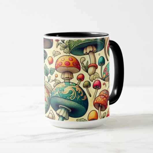 Fancy Fungi Tasse (VorderseiteRechts)