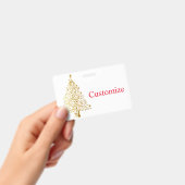 Fancy Gold Christmas Tree Thunder_Cove  Ausweis (Handheld)