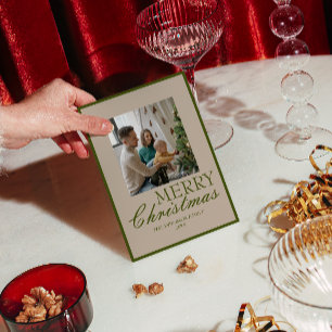 Fancy Green Old Money Foto Retro Weihnachten