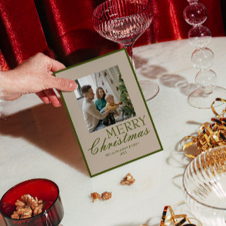 Fancy Green Old Money Foto Retro Weihnachten