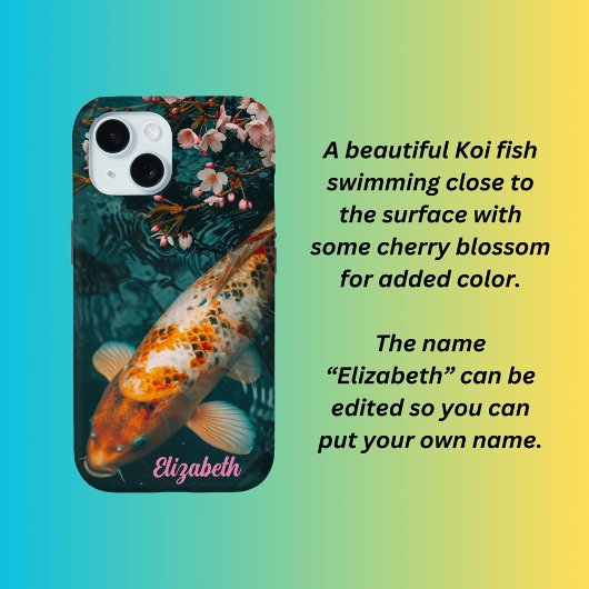 Fancy Koi iPhone 15 Hülle
