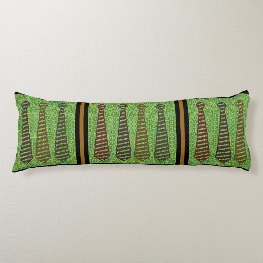 Fancy Krawatten Kuscheldecke Seitenschläferkissen (Vorderseite)