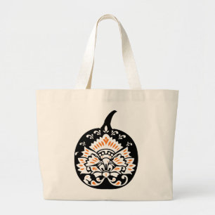 Fancy-Kürbis-Tasche Jumbo Stoffbeutel