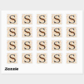 Fancy Letter ‚S‘ - Sticker (Blatt)