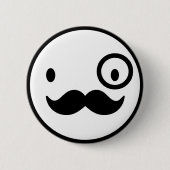 fancy mustchace face button (Vorderseite)