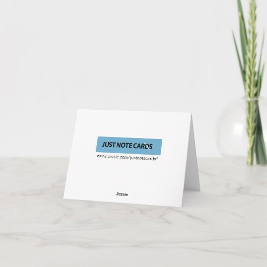 Fancy Note Card Karte (Rückseite)