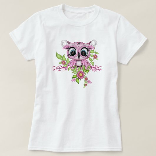 Fancy-Owl-T-Shirt T-Shirt (Design vorne)