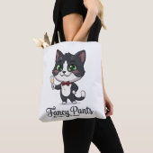 Fancy Pants Smoking-Katze Prost Tasche (Von Nahem)