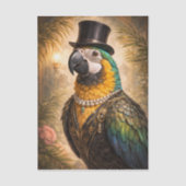 Fancy Parrot Seidenpapier (Vorderseite)