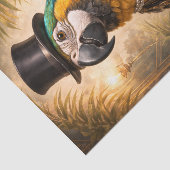 Fancy Parrot Seidenpapier (Ausschnitt)
