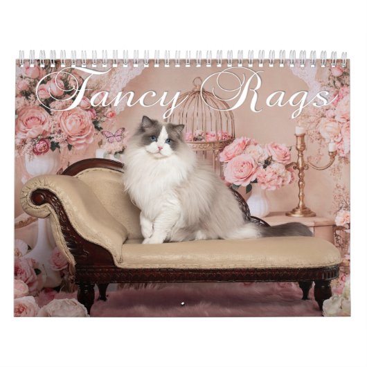 Fancy Rags 12 month Calendar Kalender (Titelbild)