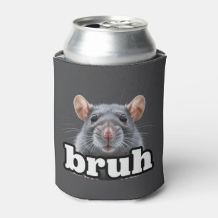 Fancy-Ratte-Nagetierbesitzer-Meme Bruh Haustier Ra Dosenkühler