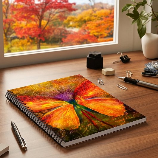 Fancy Schmetterling Notizblock