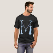 Fancy-Schrift -m T-Shirt (Vorne ganz)
